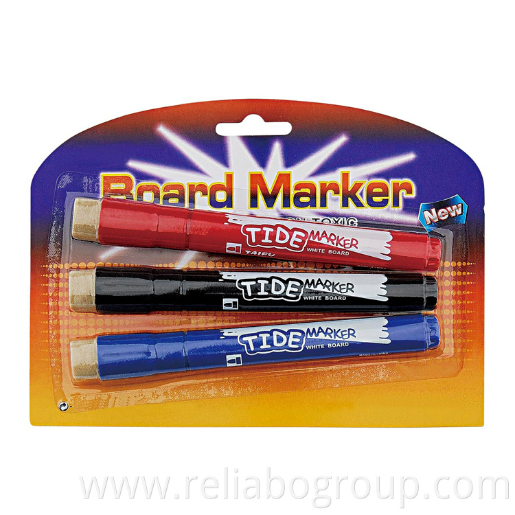 Reliabo High Quality Colorful Whiteboard Marker Pen With Eraser